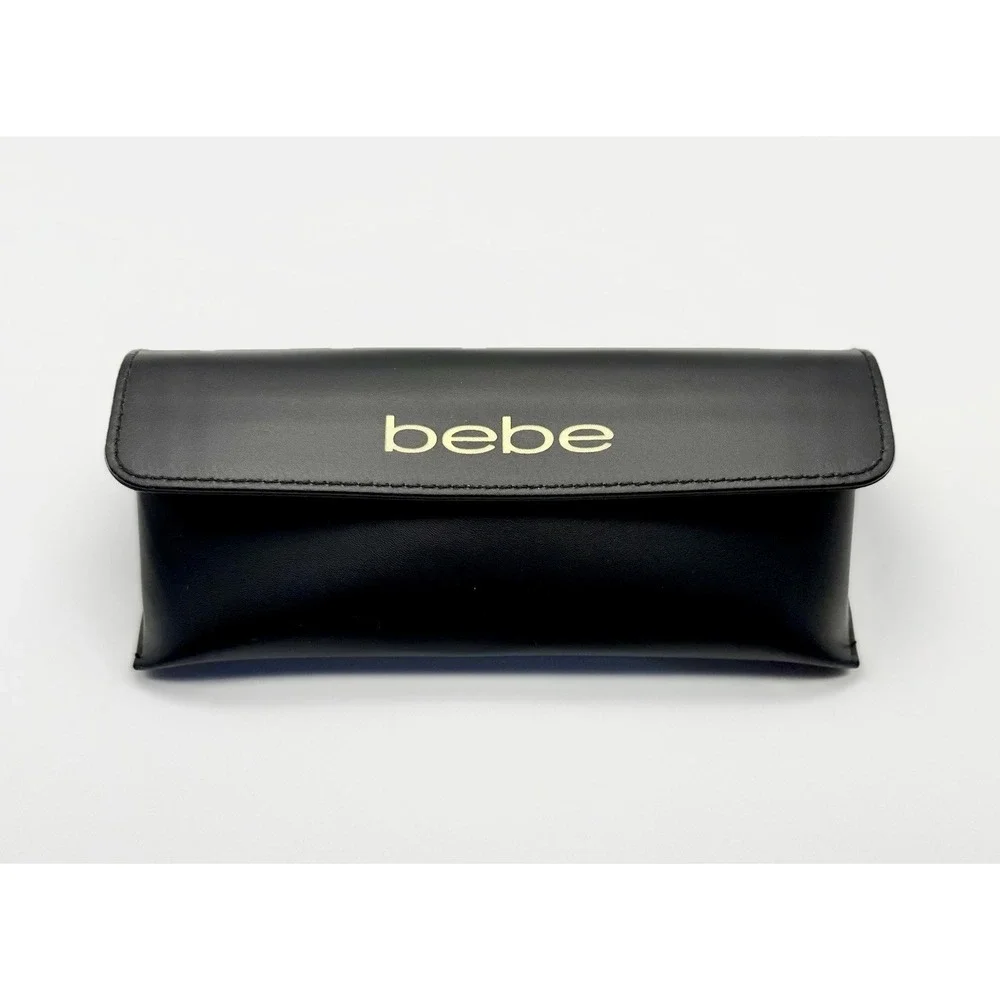 BEBE Woman's Sunglasses Temptation BB7185 Navy With Case 54-17-135‎ Pre-owned